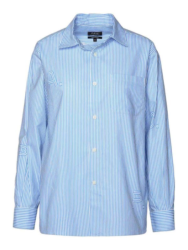 A. P.C. Chemise - Bleu Clair