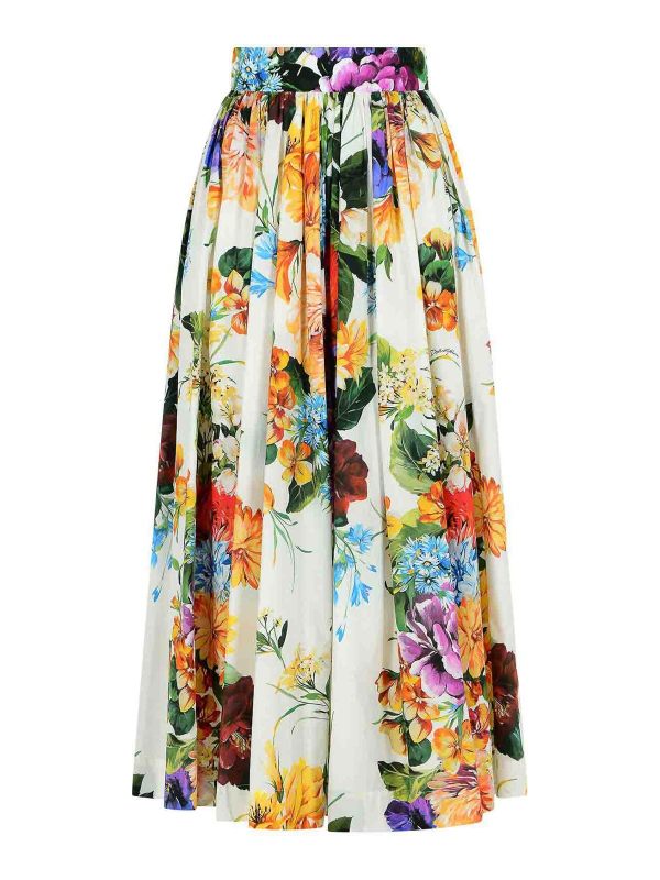 Dolce & Gabbana Jupe Midi - Multicolore
