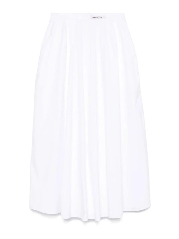 Carven Jupe Midi - Blanc
