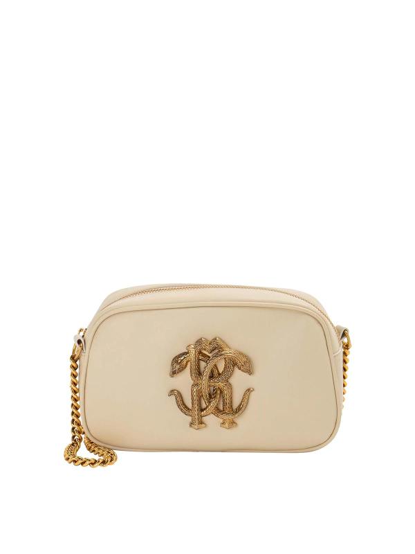 Roberto Cavalli Sac Porté Épaule - Beig