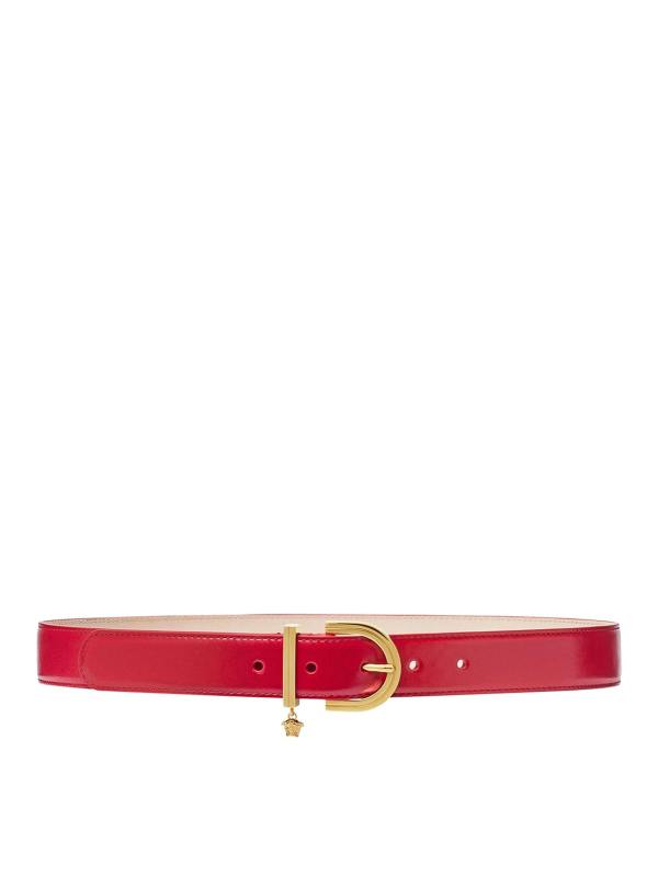 Versace Ceinture - Rouge