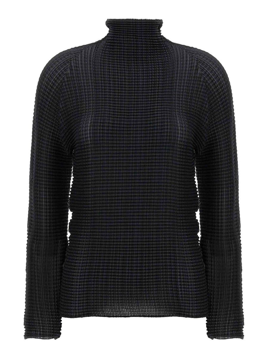 Pleats Please Issey Miyake Blouse - Noir
