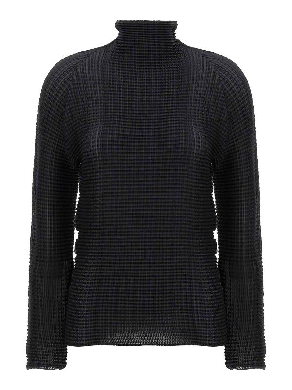 Pleats Please Issey Miyake Blouse - Noir