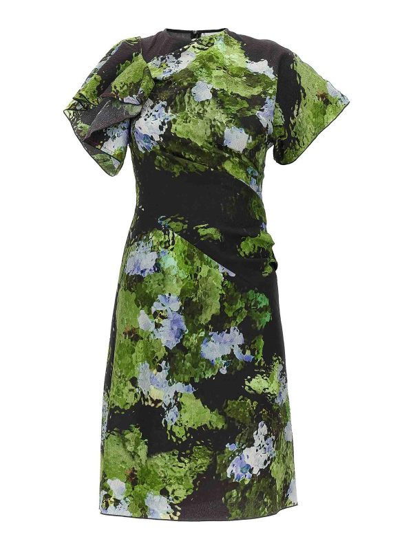 Victoria Beckham Robe Courte - Multicolore