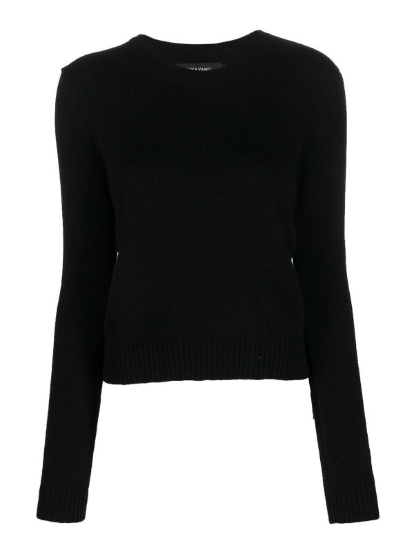 Lisa Yang Pull Col Rond - Noir