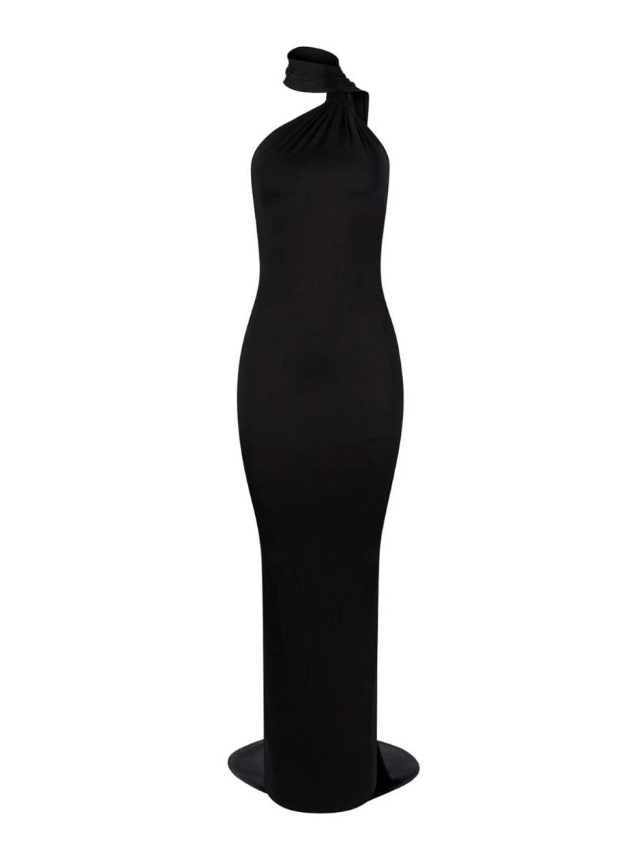 Nina Ricci Robe Au Genou - Noir