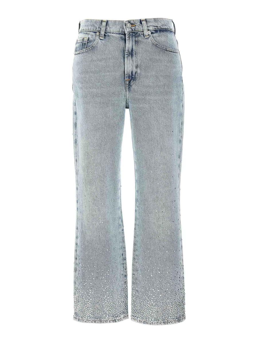 7 For All Mankind Jean Bootcut - Bleu Clair