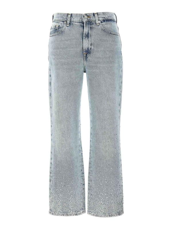 7 For All Mankind Jean Bootcut - Bleu Clair