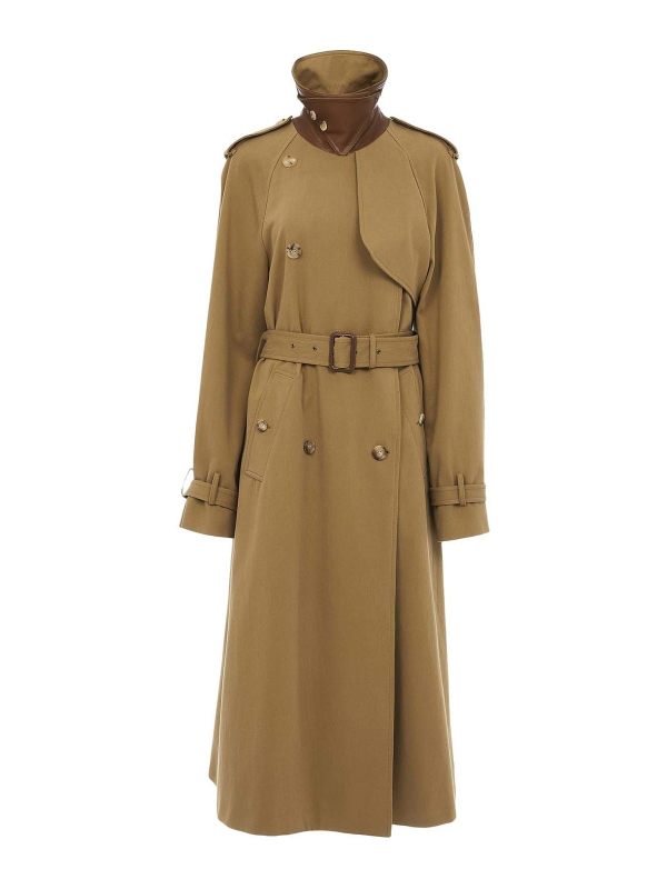 Chloe' Trench-Coat - Vert