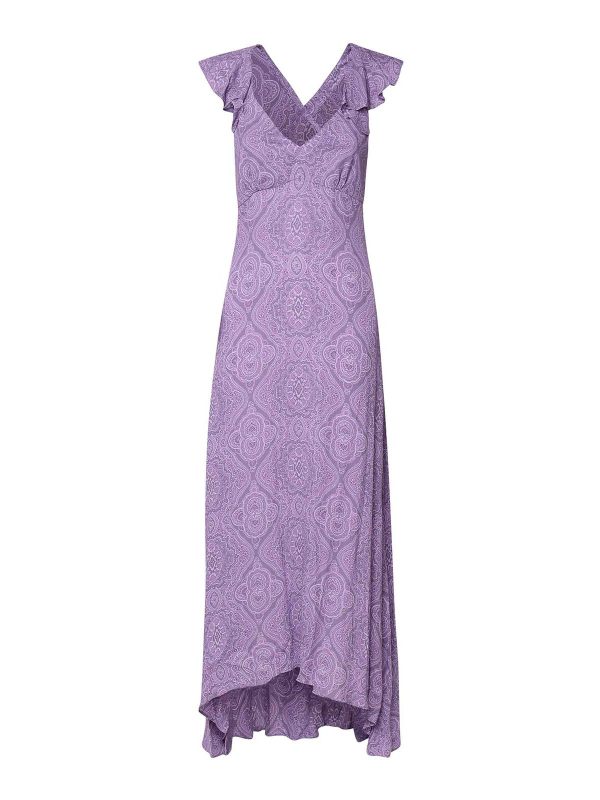 Etro Maxi Robe - Violet