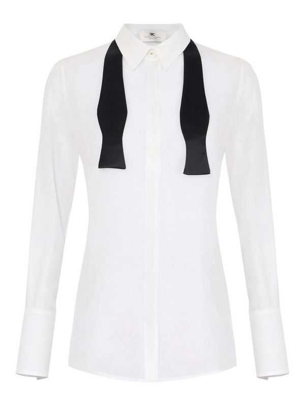 Elisabetta Franchi Chemise - Crème