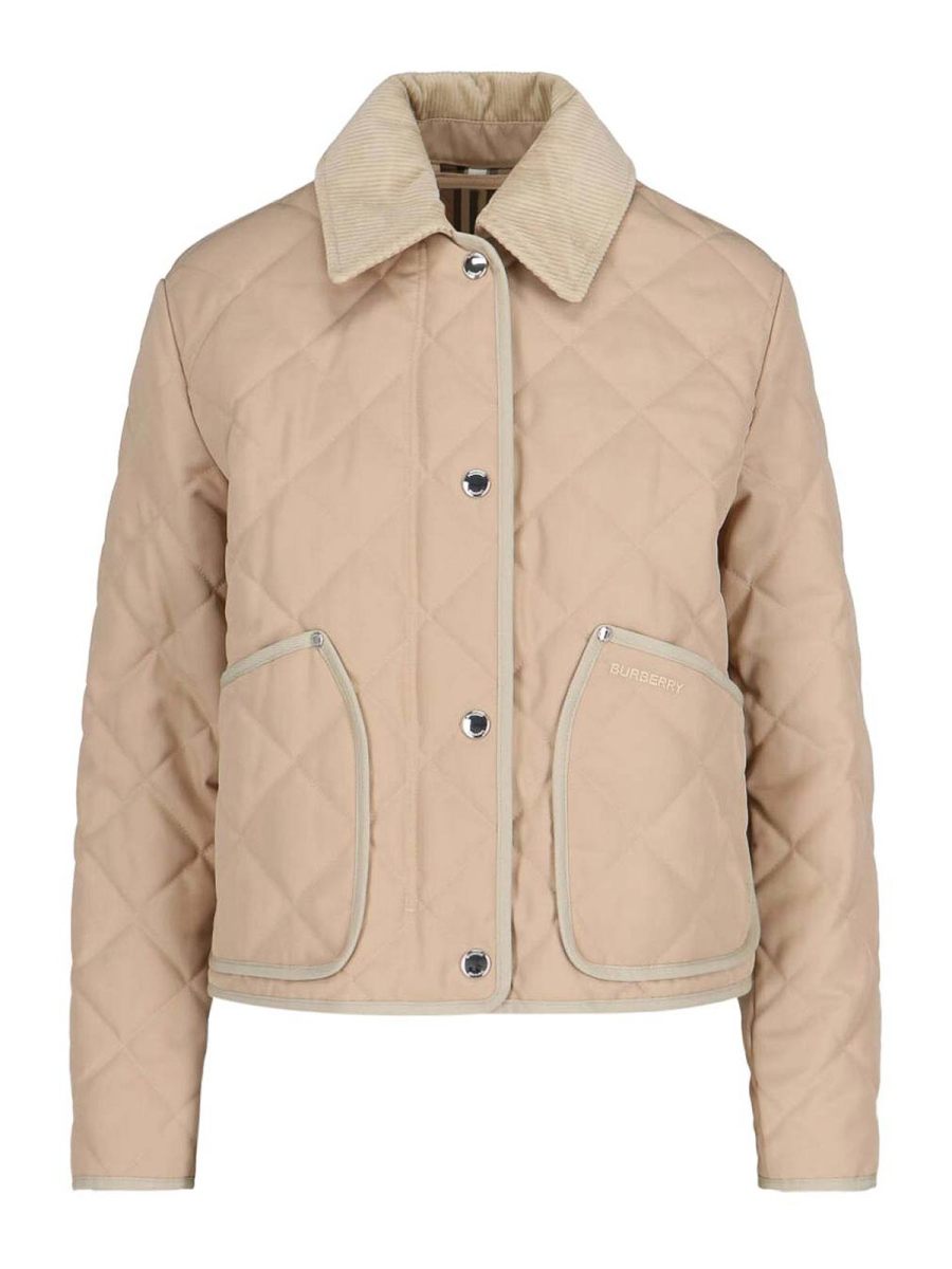 Burberry Blouson Rembourré - Beige