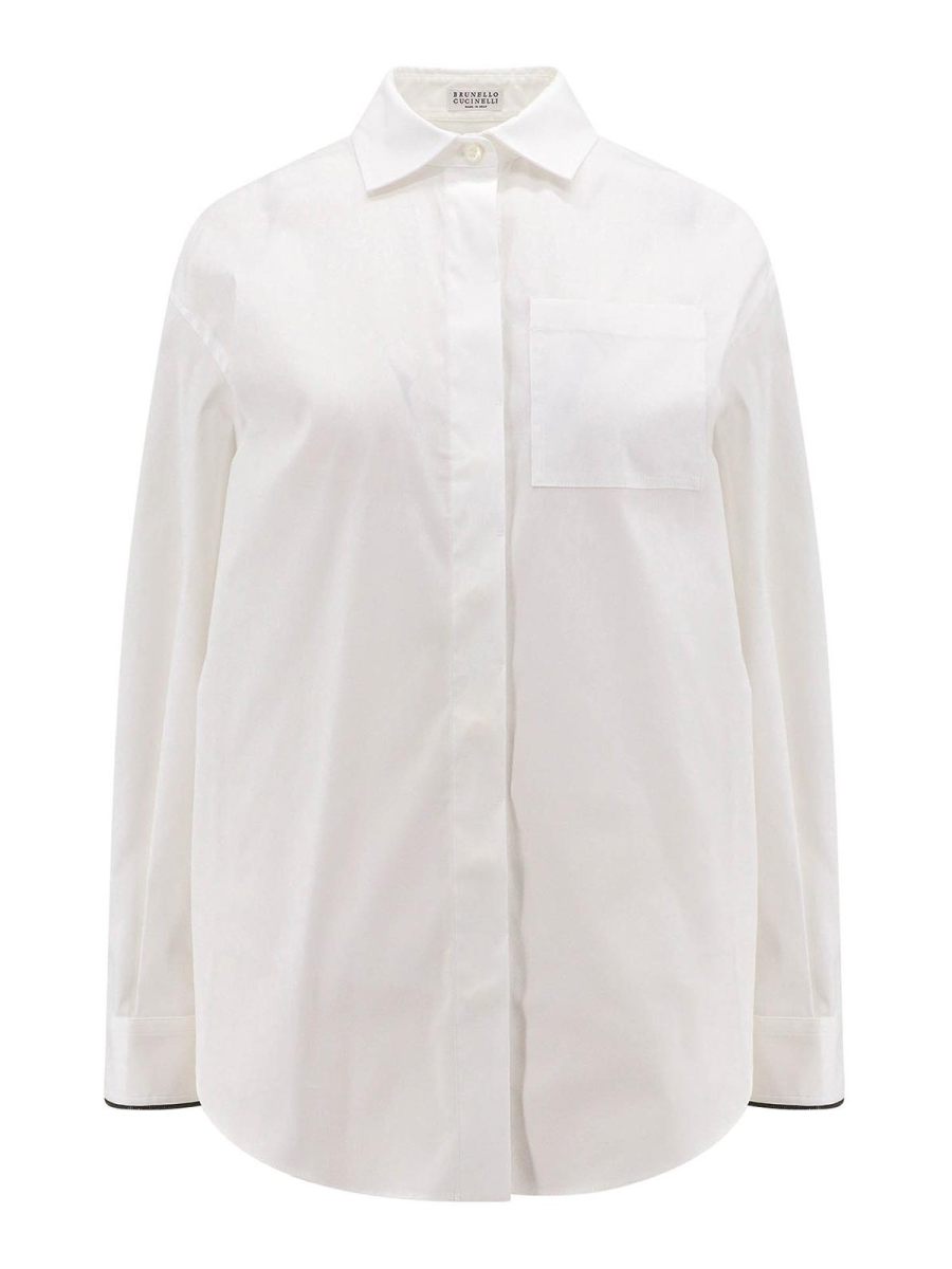 Brunello Cucinelli Chemise - Blanc