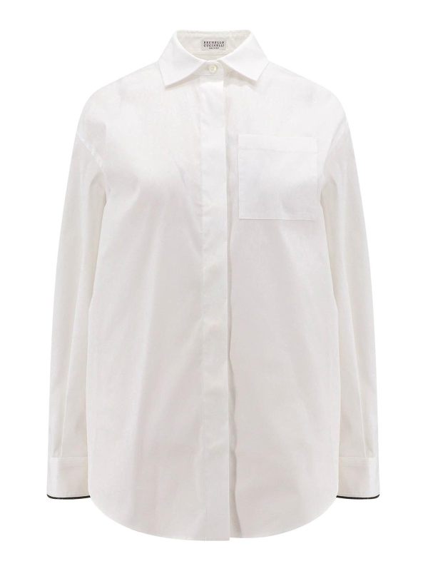 Brunello Cucinelli Chemise - Blanc