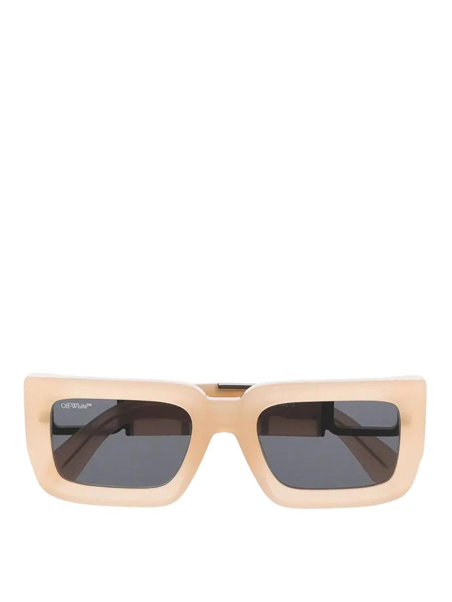Off-White Lunettes De Soleil - Beige