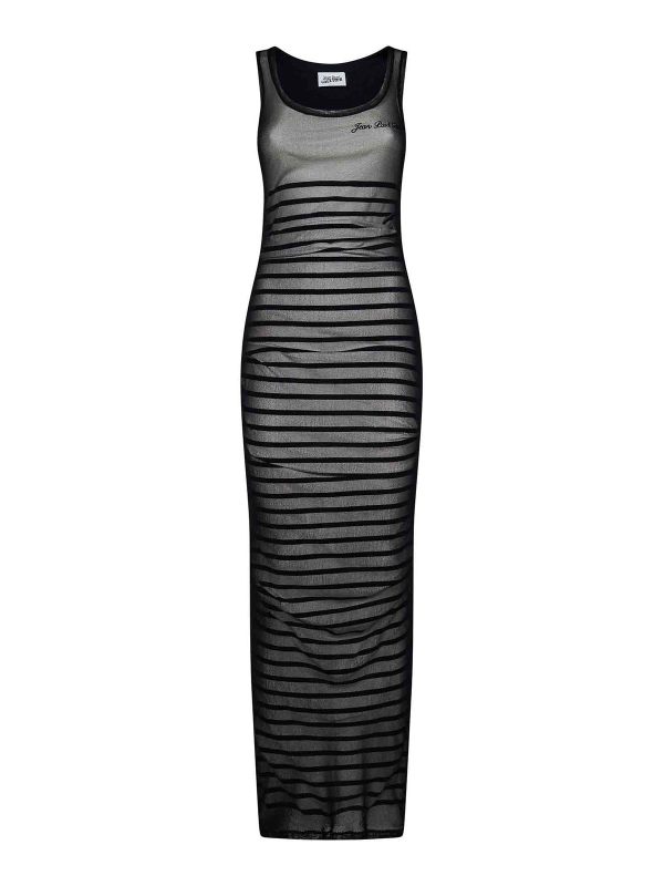 Jean Paul Gaultier Robe Au Genou - Noir