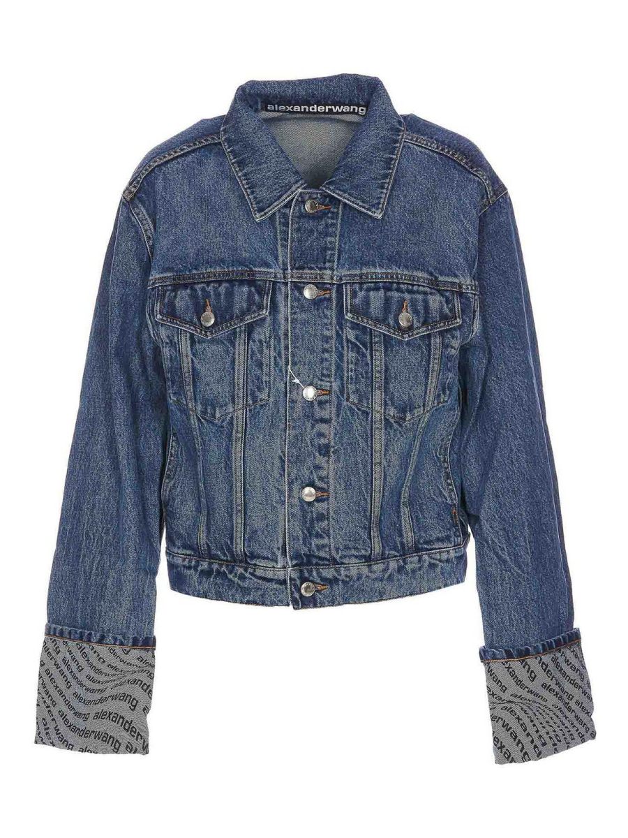 Alexander Wang Veste Casual - Bleu