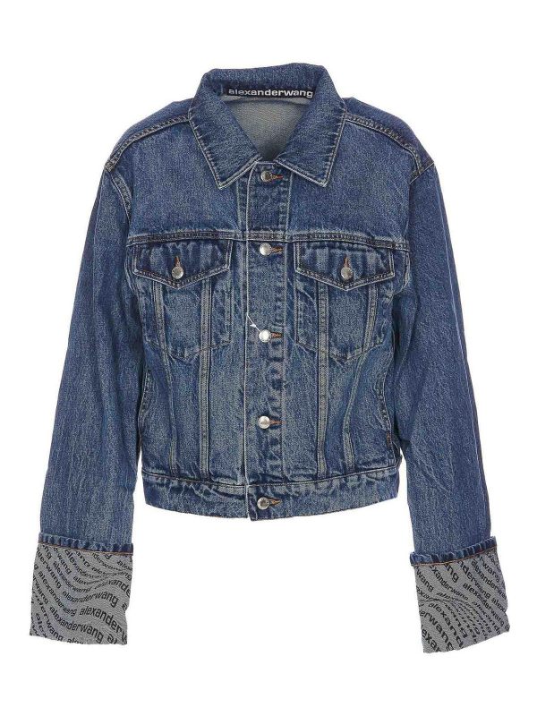 Alexander Wang Veste Casual - Bleu
