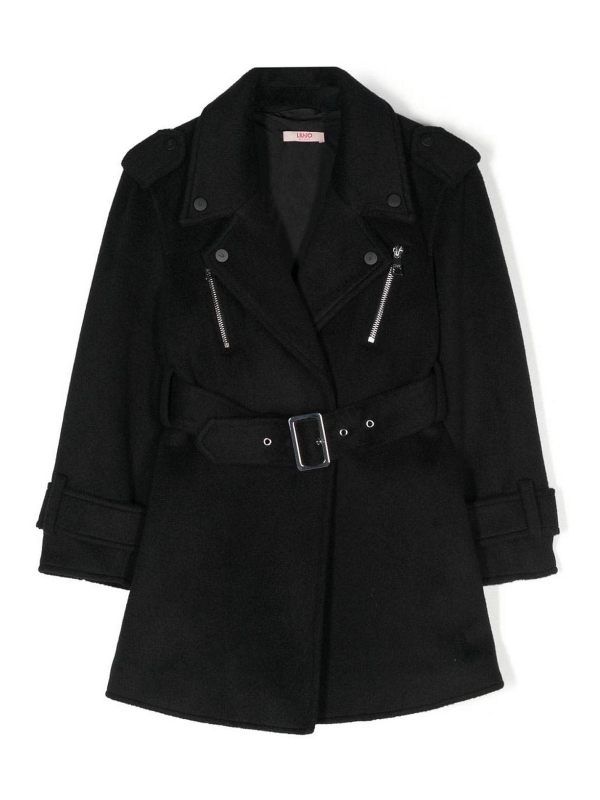 Liu Jo Manteau Court - Noir
