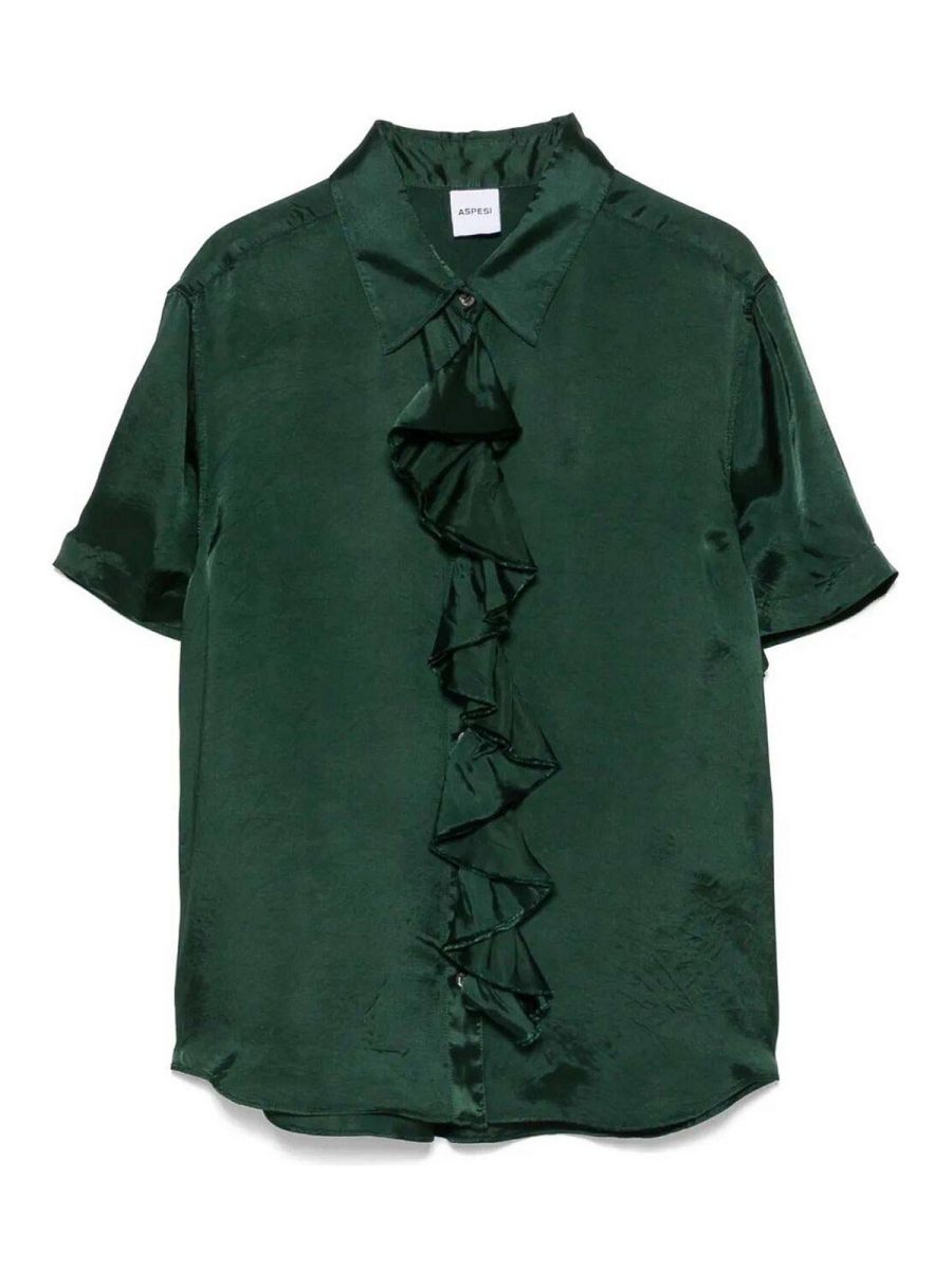 Aspesi Chemise - Vert