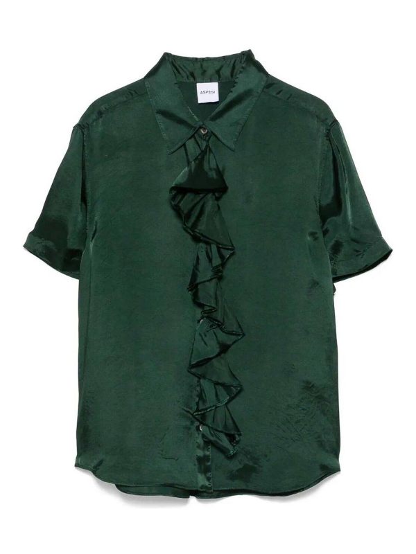 Aspesi Chemise - Vert