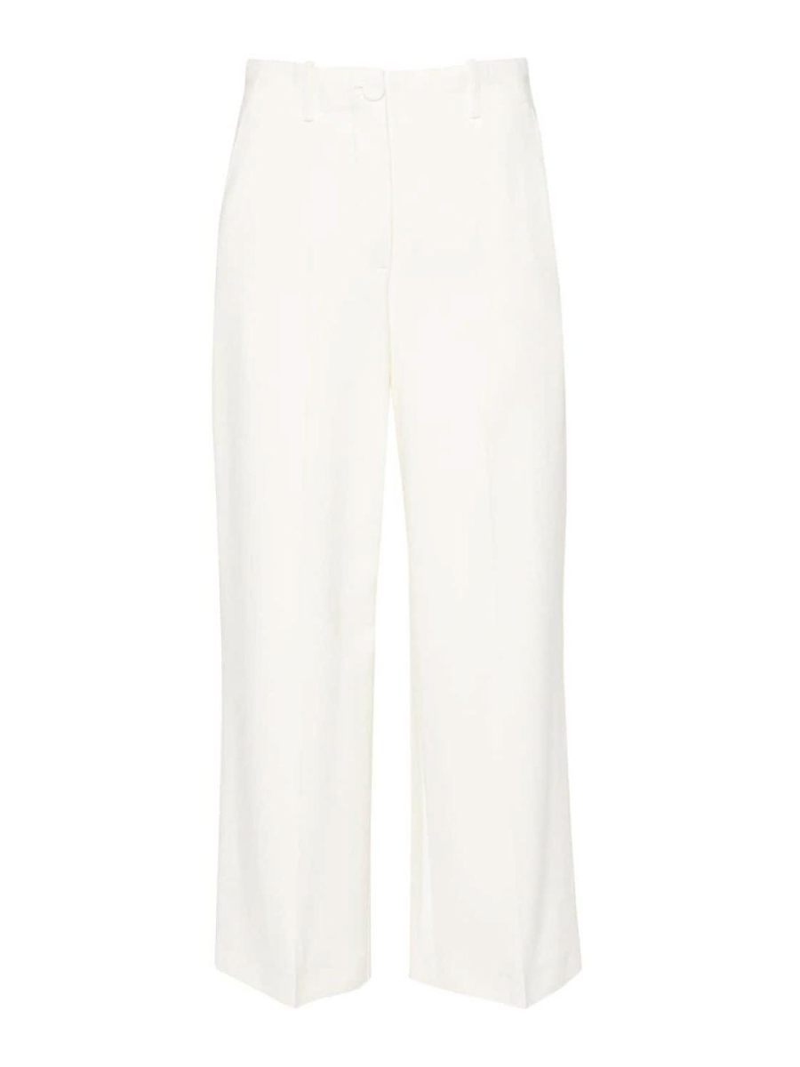 Erika Cavallini Pantalons Décontractés - Blanc
