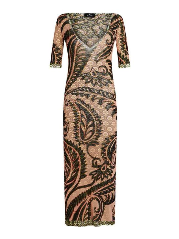 Etro Maxi Robe - Multicolore