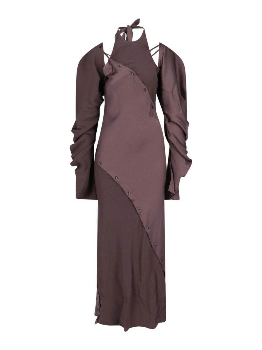 Setchu Maxi Robe - Marron
