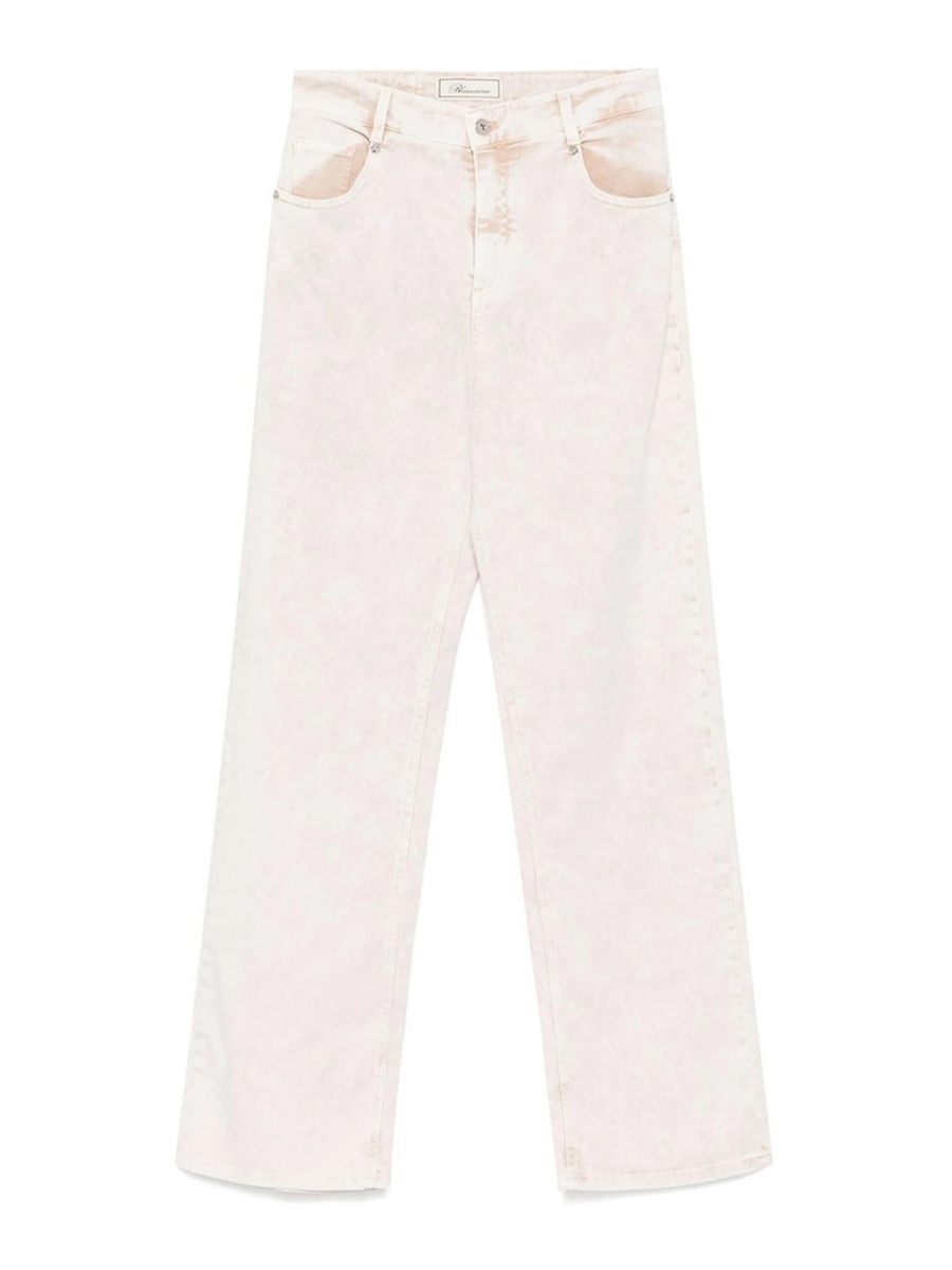 Blumarine Jean Bootcut - Couleur Chair