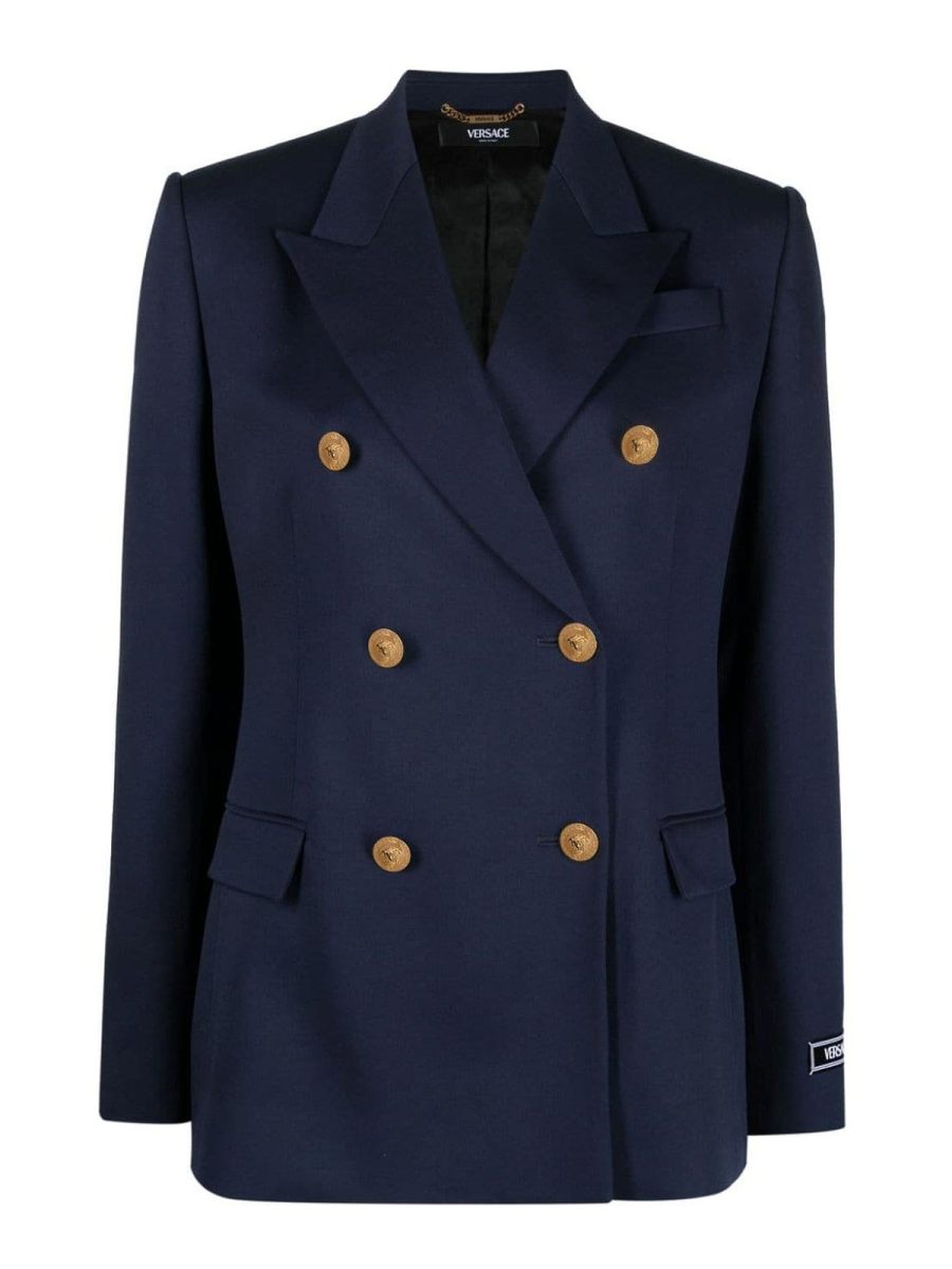 Versace Blazer - Bleu