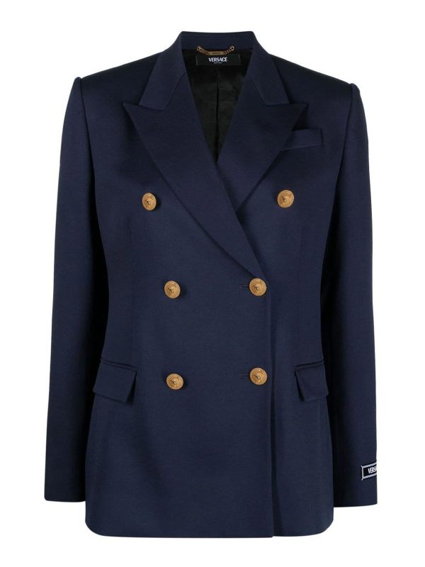 Versace Blazer - Bleu