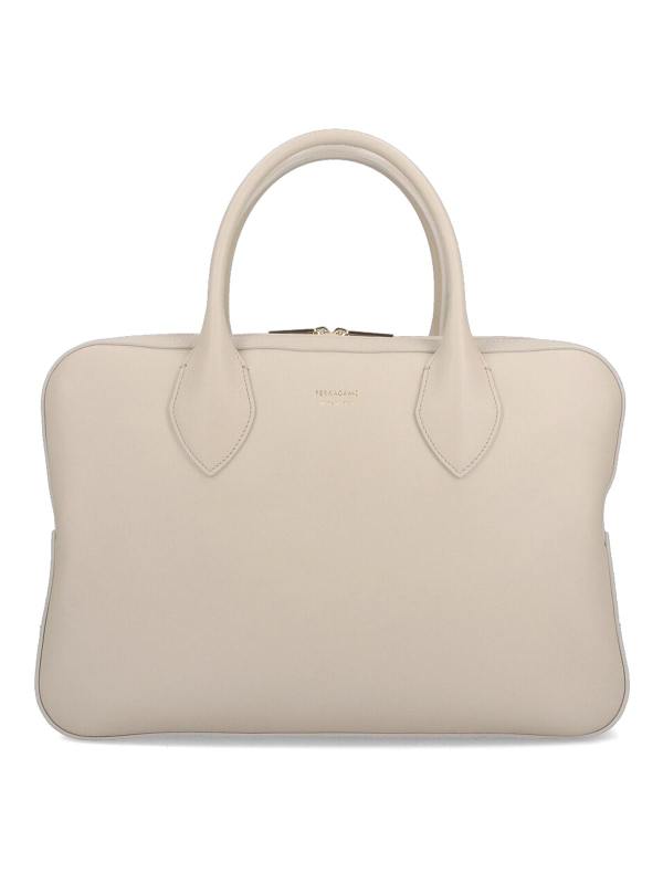 Ferragamo Sac Bandoulière - Blanc