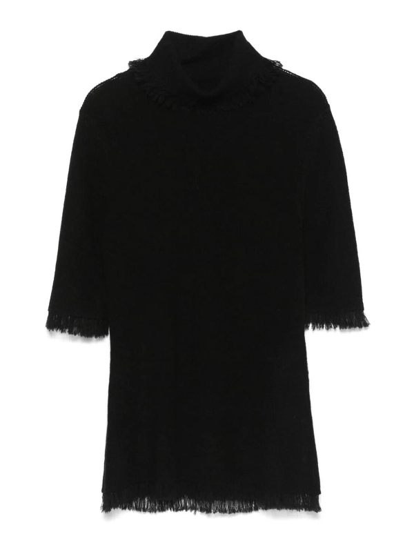By Malene Birger Pull Col Roulé - Noir