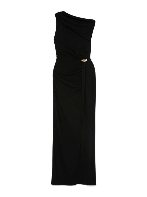 Elisabetta Franchi Robe Au Genou - Noir