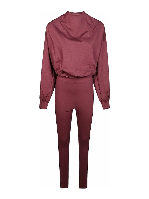 The Andamane Pull Col Roulé - Rouge Brun