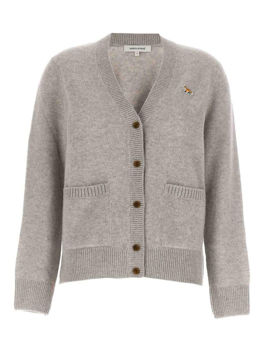 Maison Kitsuné Cardigan - Gris