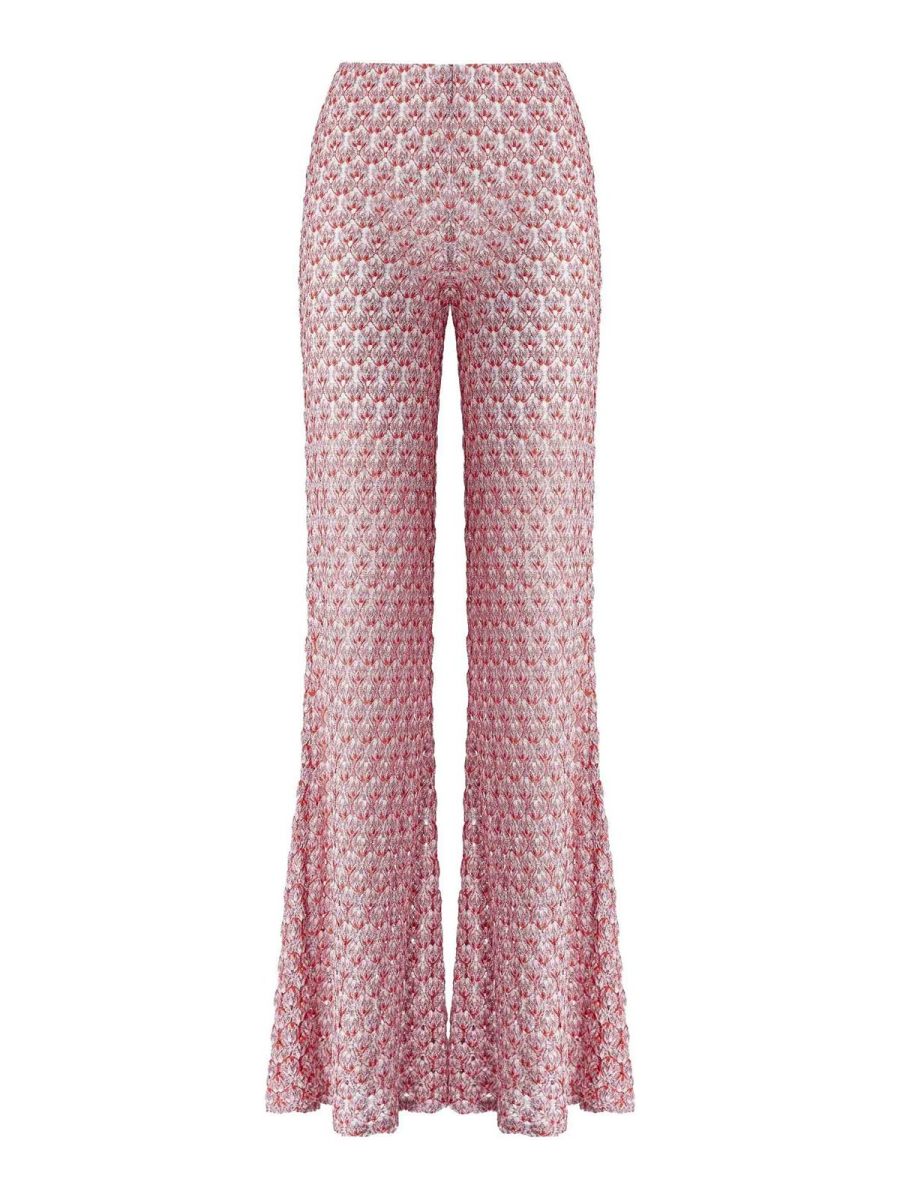 Missoni Pantalons Décontractés - Rouge