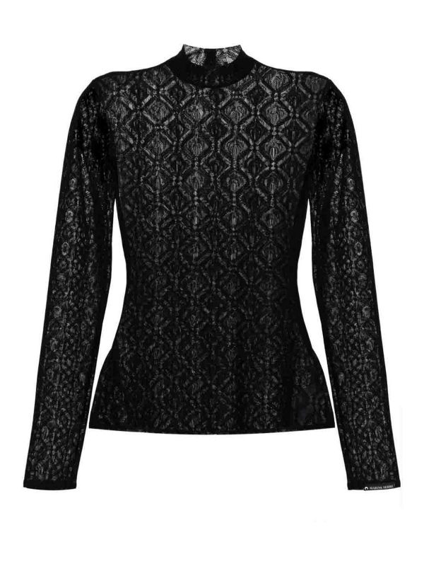 Marine Serre Top - Noir