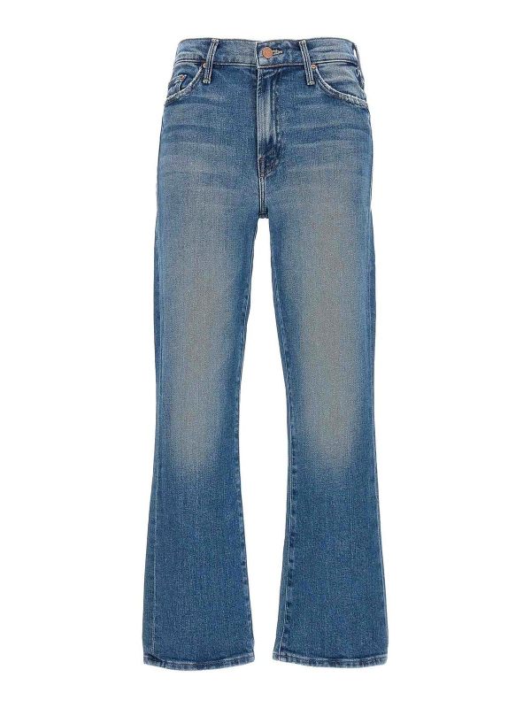 Mother Jean Bootcut - Bleu