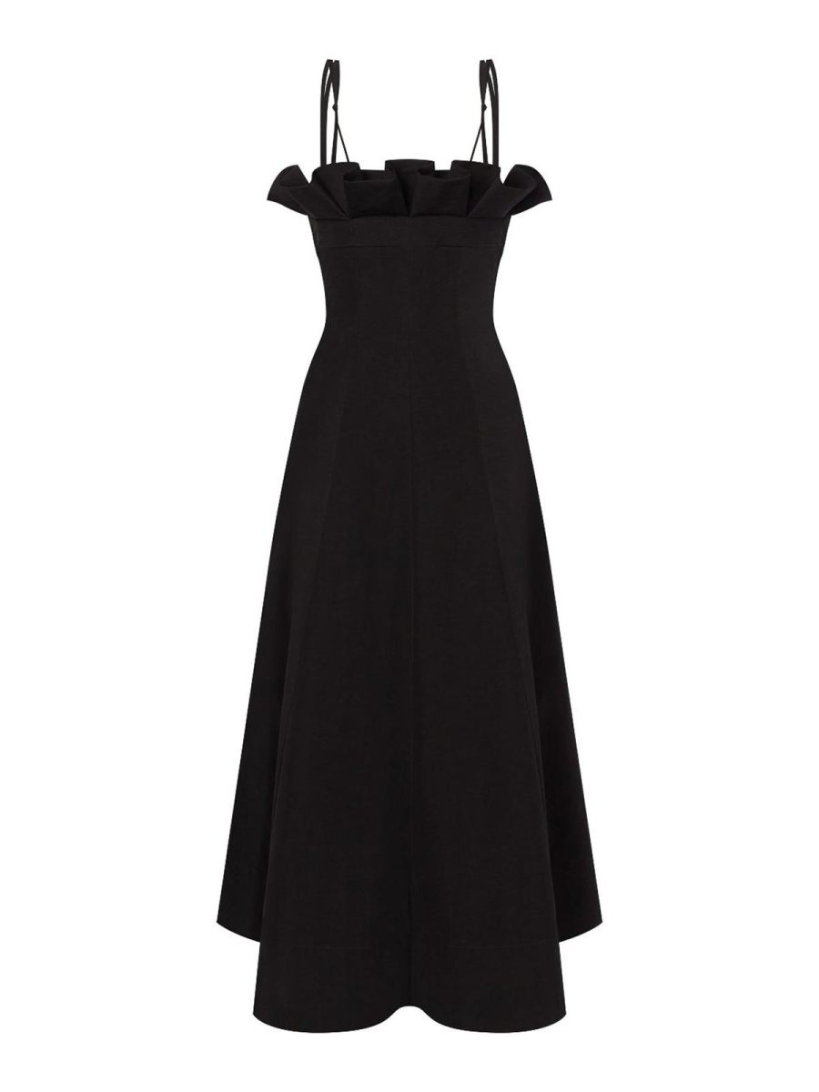 Philosophy di Lorenzo Serafini Maxi Robe - Noir