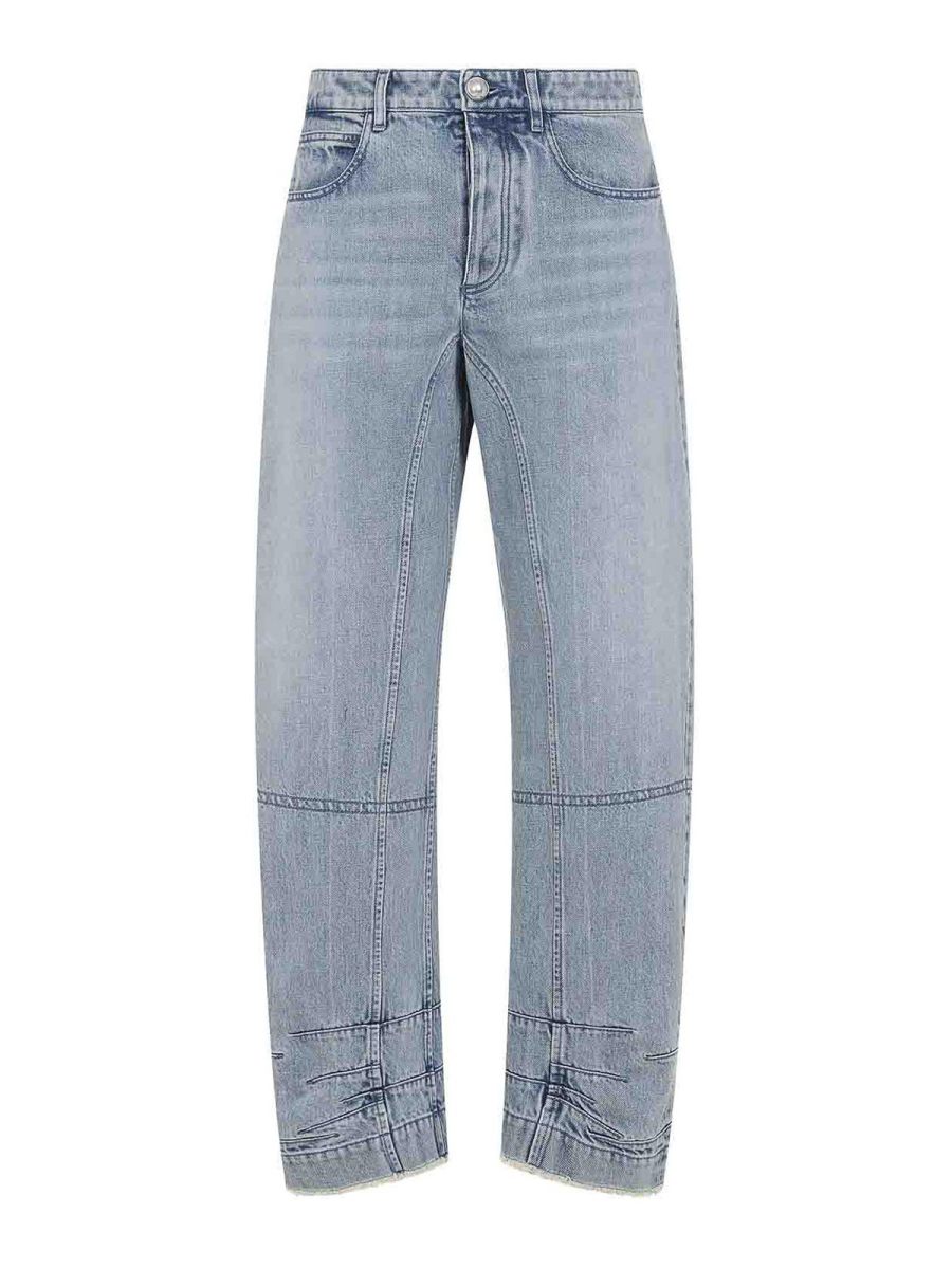 Jil Sander Pantalons Décontractés - Bleu