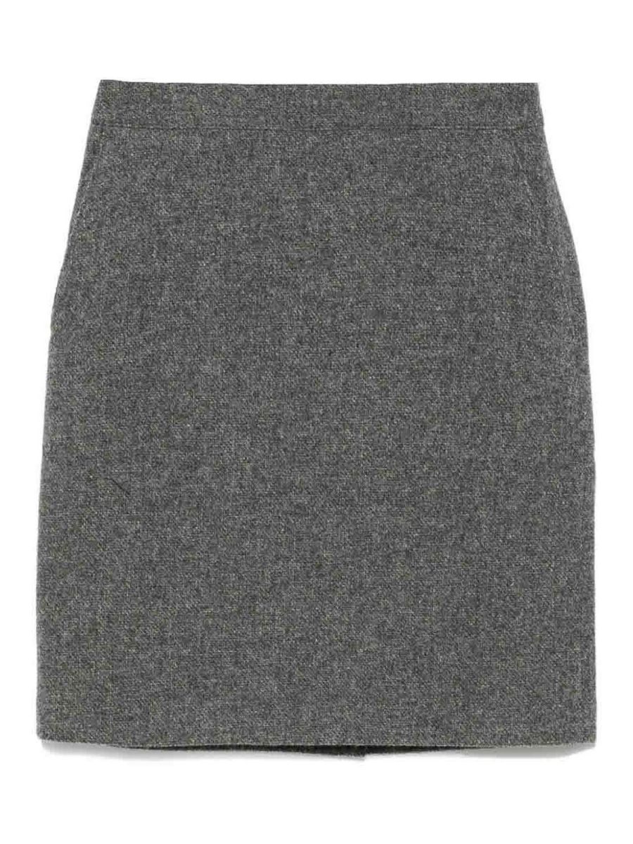 Dunst Jupe Midi - Gris