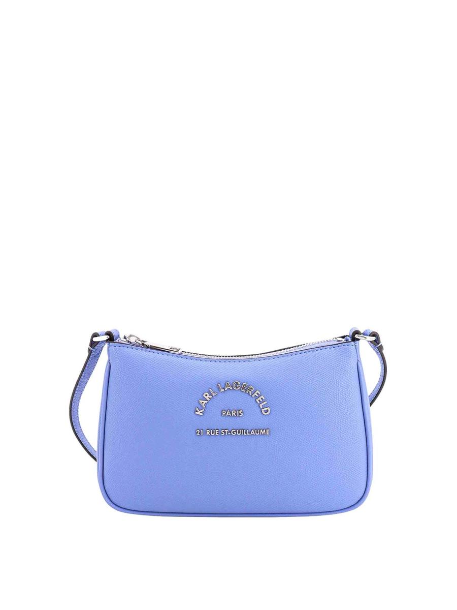 Karl Lagerfeld Sac Porté Épaule - Bleu