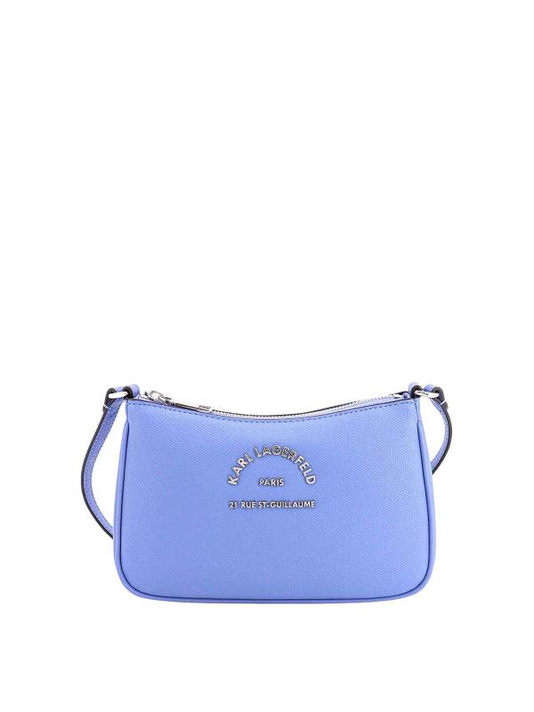 Karl Lagerfeld Sac Porté Épaule - Bleu