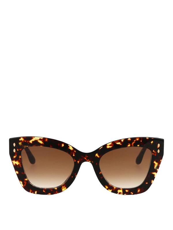 Isabel Marant Lunettes De Soleil - Marron