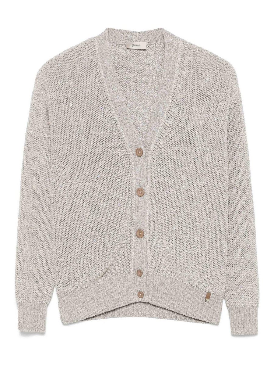 Herno Cardigan - Taupe