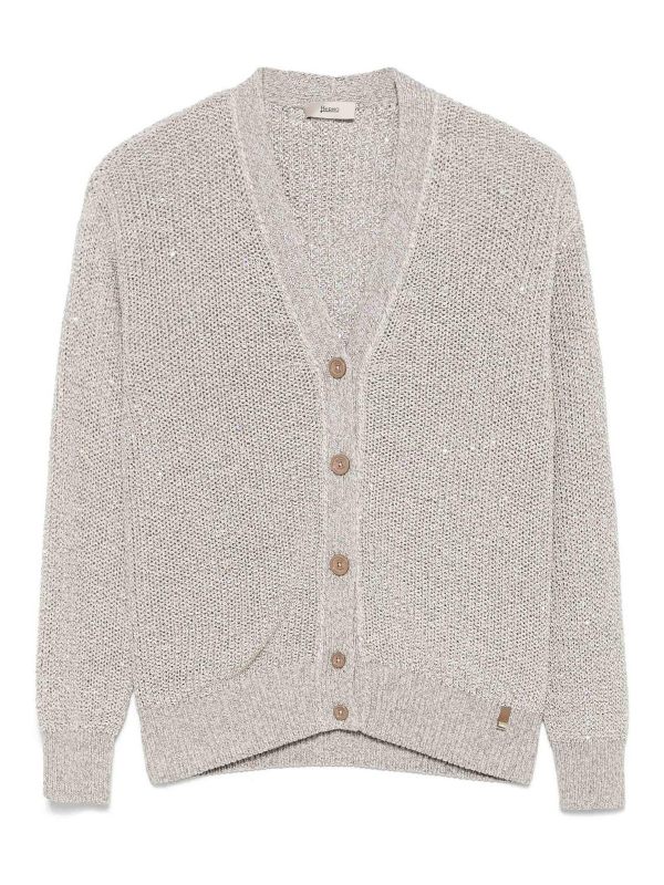 Herno Cardigan - Taupe