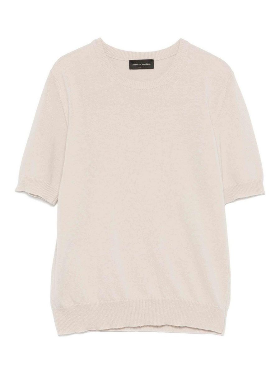 Roberto Collina Top - Marron Clair