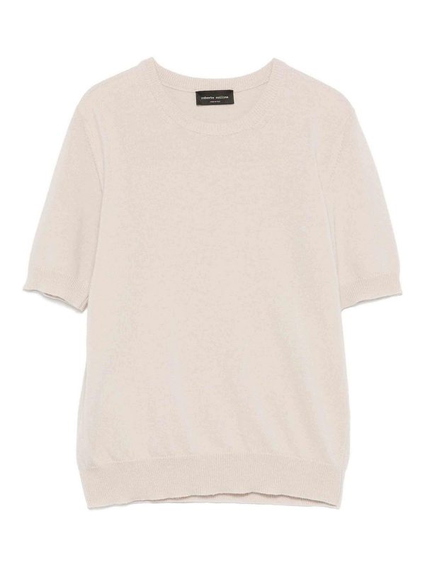 Roberto Collina Top - Marron Clair