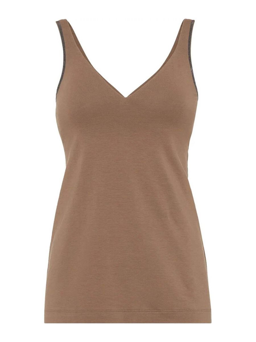 Brunello Cucinelli Top - Marron